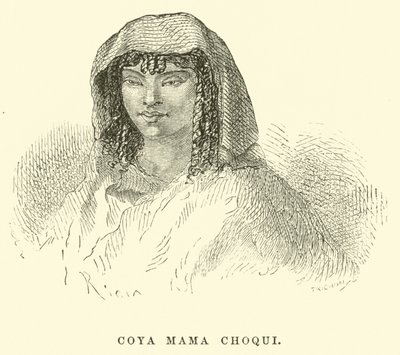 Coya Mama Choqui by Edouard Riou